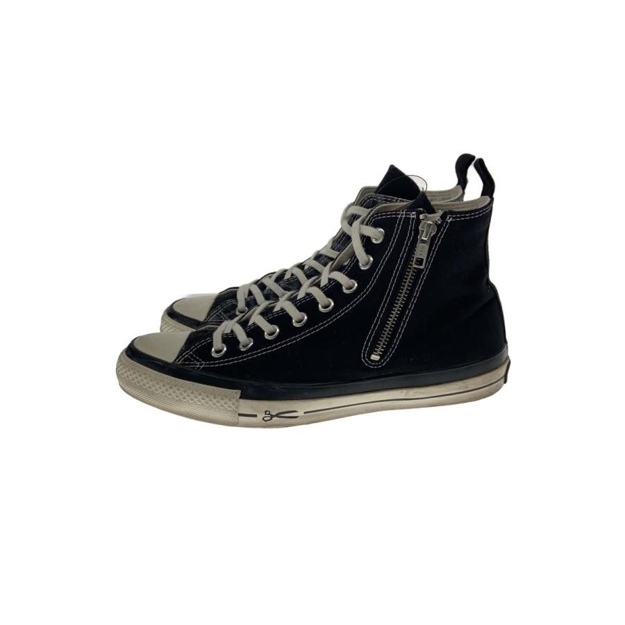 【未使用】 デンハム コンバース ハイカット スニーカー 24.５cm CONVERSE◇ハイカットスニーカー/26cm/BLK/denhamコラボ : セカンド