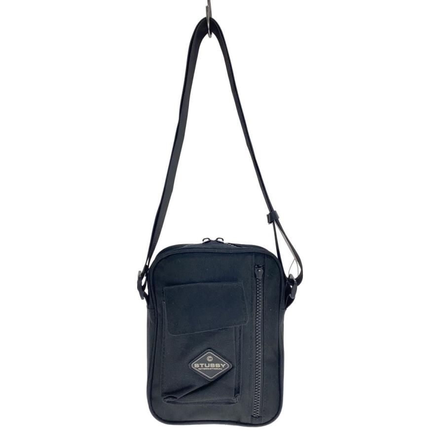 STUSSY◇ショルダーバッグ/--/BLK : セカンドストリートYahoo!店
