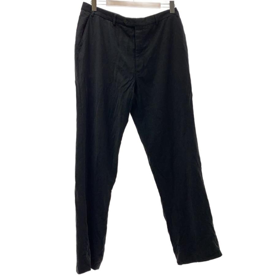 ARMANI COLLEZIONI◇スラックスパンツ/38/ウール/BLK/千鳥格子