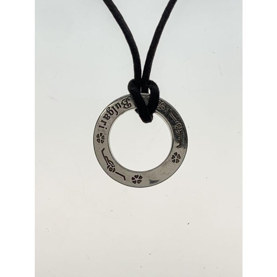 BVLGARI◇Save the Children/チョーカーネックレス/SV925/SLV/トップ有