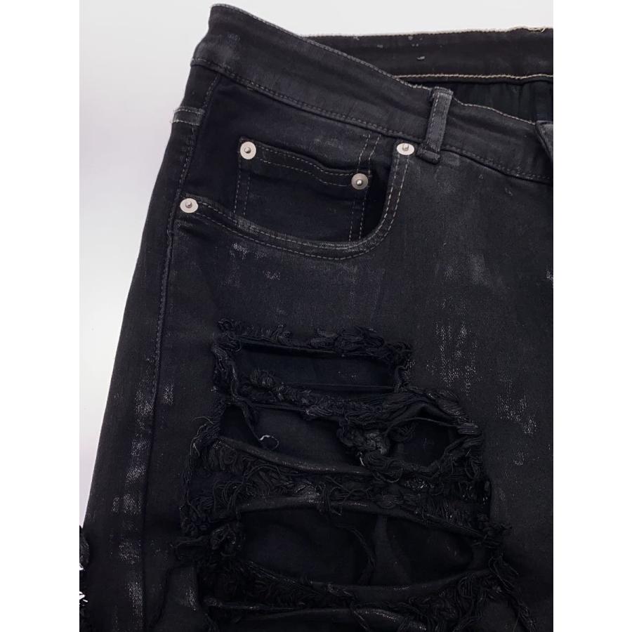 RICK OWENS DRKSHDW◇22AW/DETROIT CUT JEANS/33/デニム/BLK RICK OWENS DRKSHDW◇22AW/DETROIT CUT JEANS/33/デニム/BLK