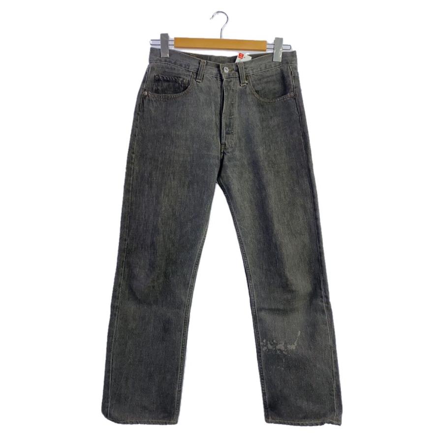 W31 Levis 501 ブラックデニム 先染め USA製 0658 Levi's◇□80s〜/501/先染めブラックデニムパンツ/USA製/31/コットン