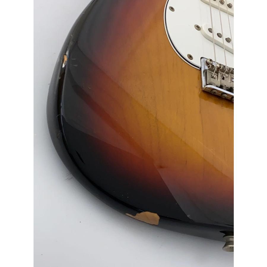 Fender Japan◆ST72-TX/3TS/90s〜2000s/テキサススペシャルPU/5A弦マシンヘッド破損/ソフトケース付//の画像