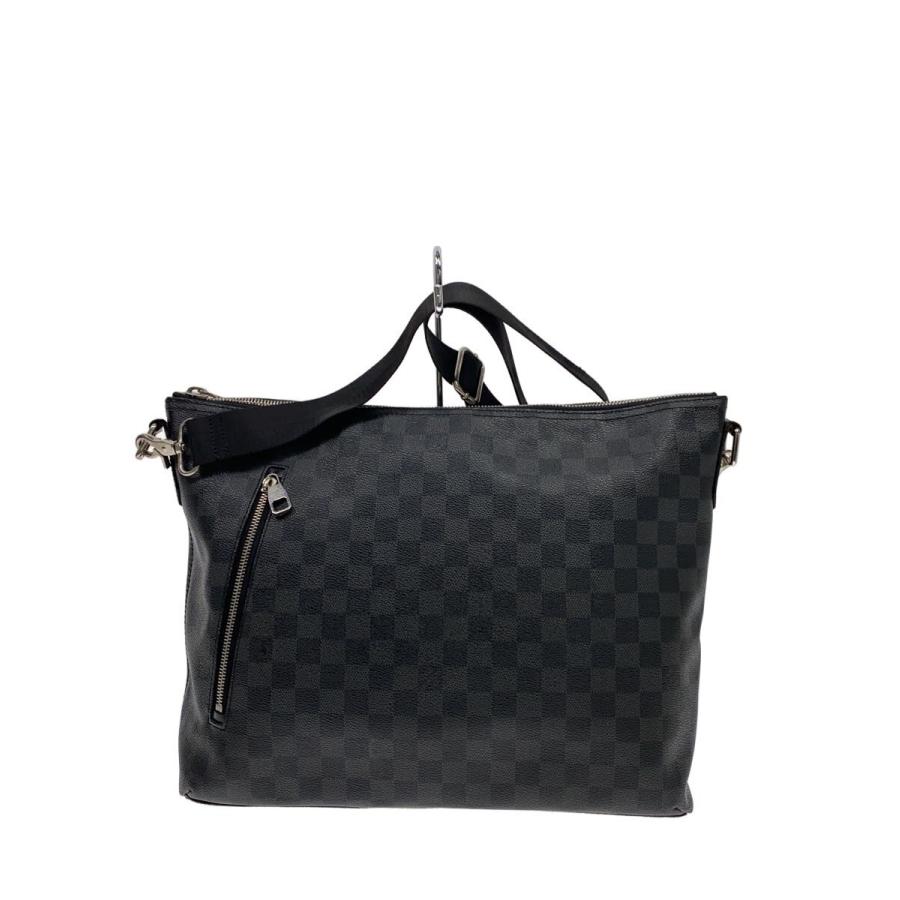 LOUIS VUITTON◇1)ミックMM_ダミエ・グラフィット/PVC/BLK