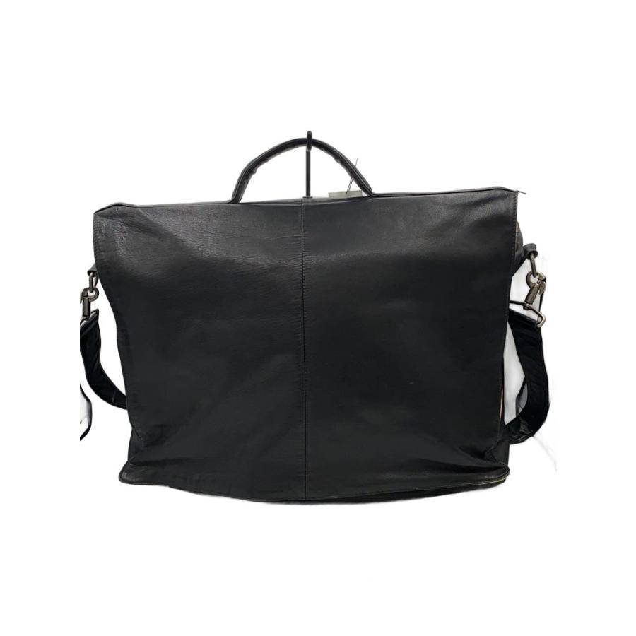 DKNY(DONNA KARAN NEW YORK)◇ショルダーバッグ/レザー/BLK : セカンド 