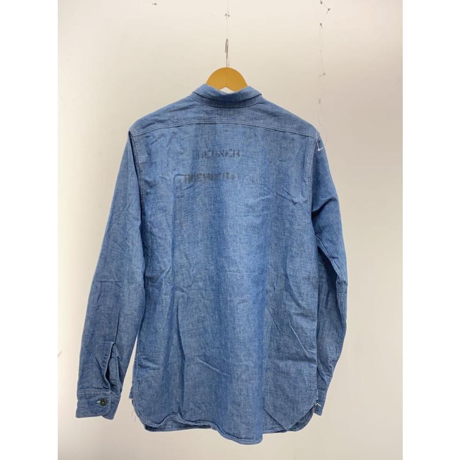 WAREHOUSE◇シャンブレーシャツ/長袖シャツ/42/コットン/IDG/LOT WAREHOUSE◇シャンブレーシャツ/長袖シャツ/42/コットン/IDG/LOT