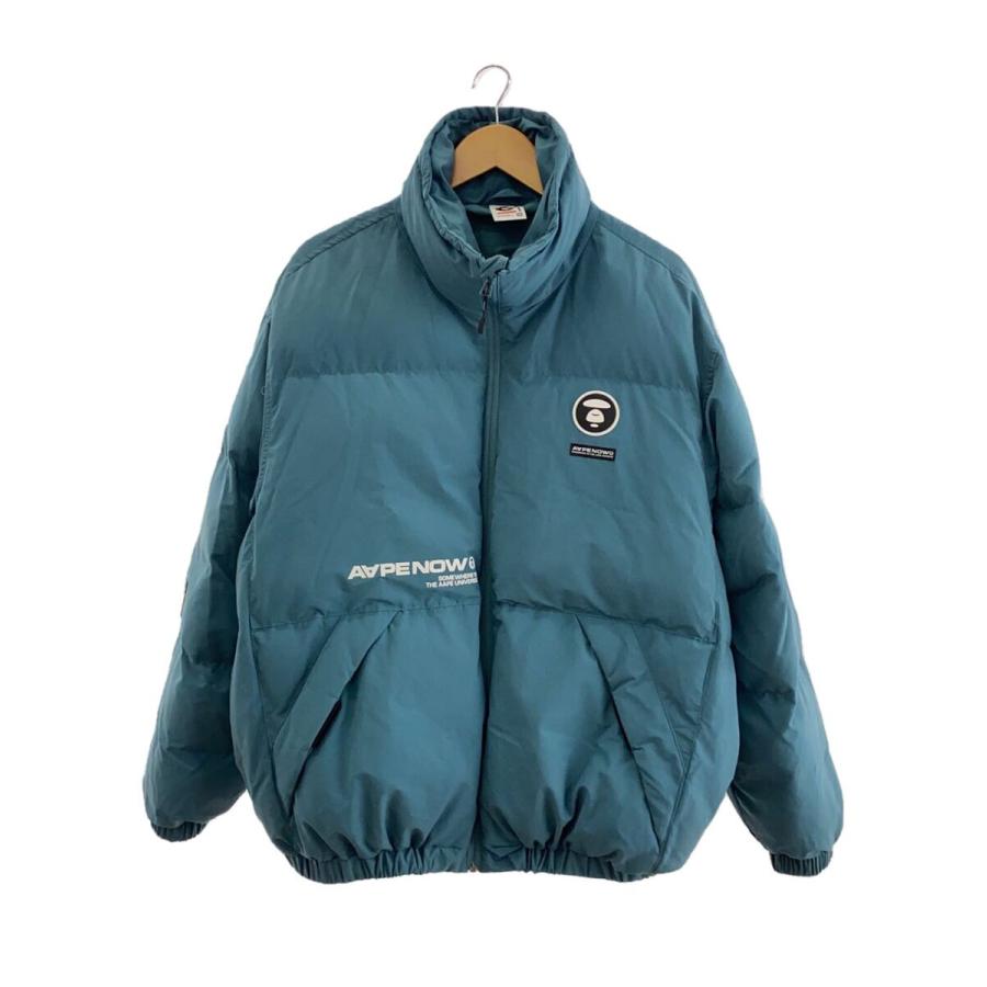 ジャケット・アウター AAPE by A BATHING APE NOW Jacket M AAPE BY A BATHING APE◇AAPE NOW JACKET/ダウンジャケット/M/ナイロン