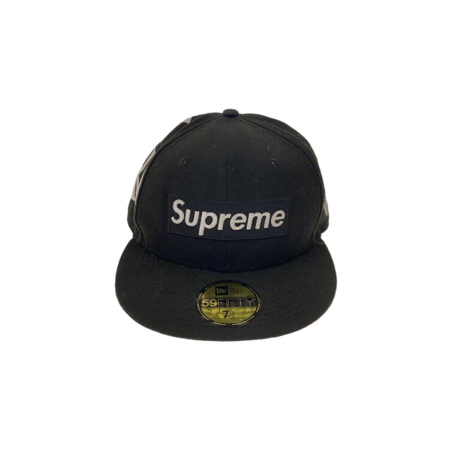 シュプリーム NY ヤンキース キャップ　7 1/2 Supreme◇キャップ/7 1/2/BLK/総柄/メンズ/21aw/ニューヨーク