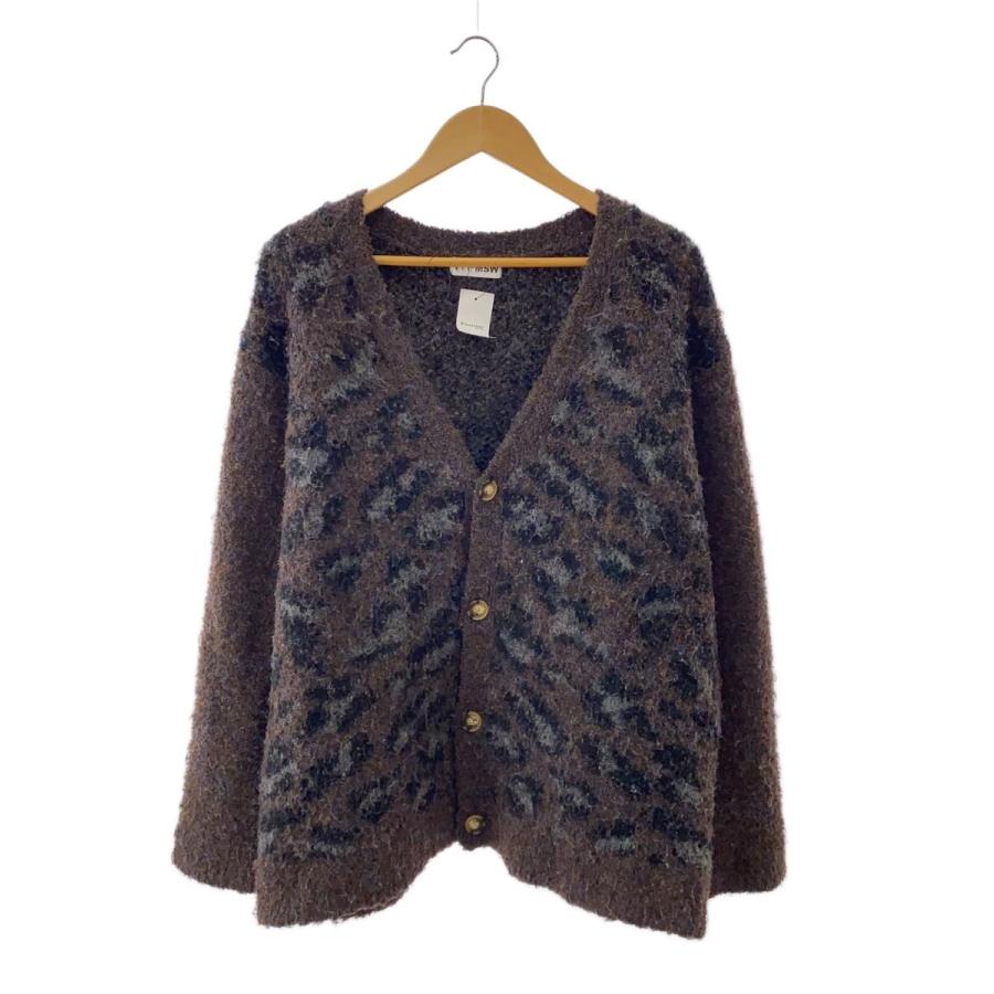 TTT_MSW / 22AW LEOPARD KNIT/ニットカーディガン/カーディガン(厚手)/XL/ttt-20 TTT_MSW◇22AW LEOPARD KNIT/ニットカーディガン/カーディガン(厚手