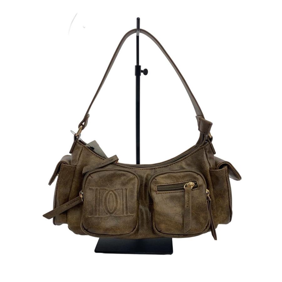 Darich◇25SS/DDレザーハンドルバッグ/レザー/BRW/112536011