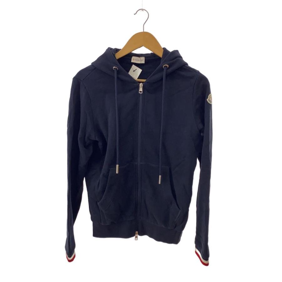 MONCLER◇スウェットジップアップパーカー/ジップパーカー/S/コットン