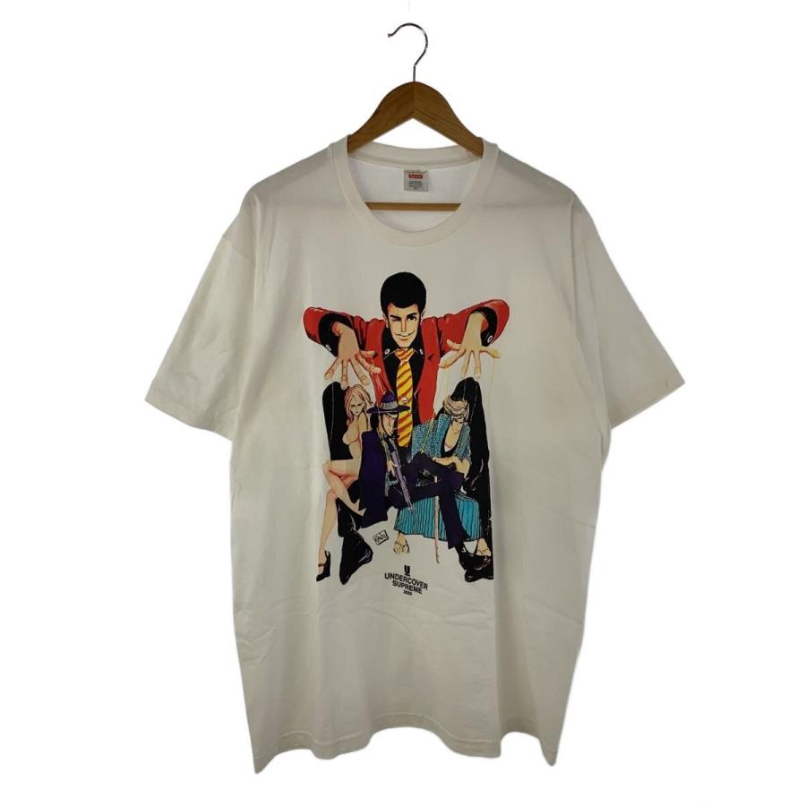 Supreme◇23SS/LUPIN Tee/ルパン三世/Tシャツ/XL/コットン/WHT 