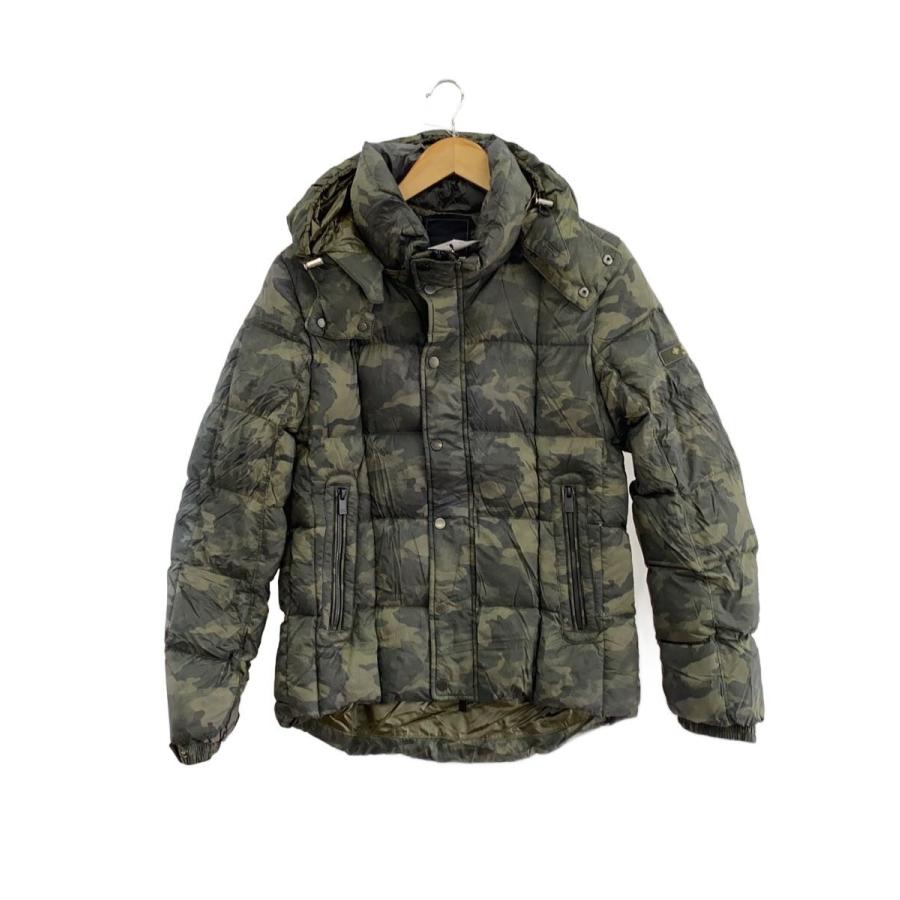 TATRAS◇ダウンジャケット/2/ナイロン/GRN/カモフラ/MTA15A4243