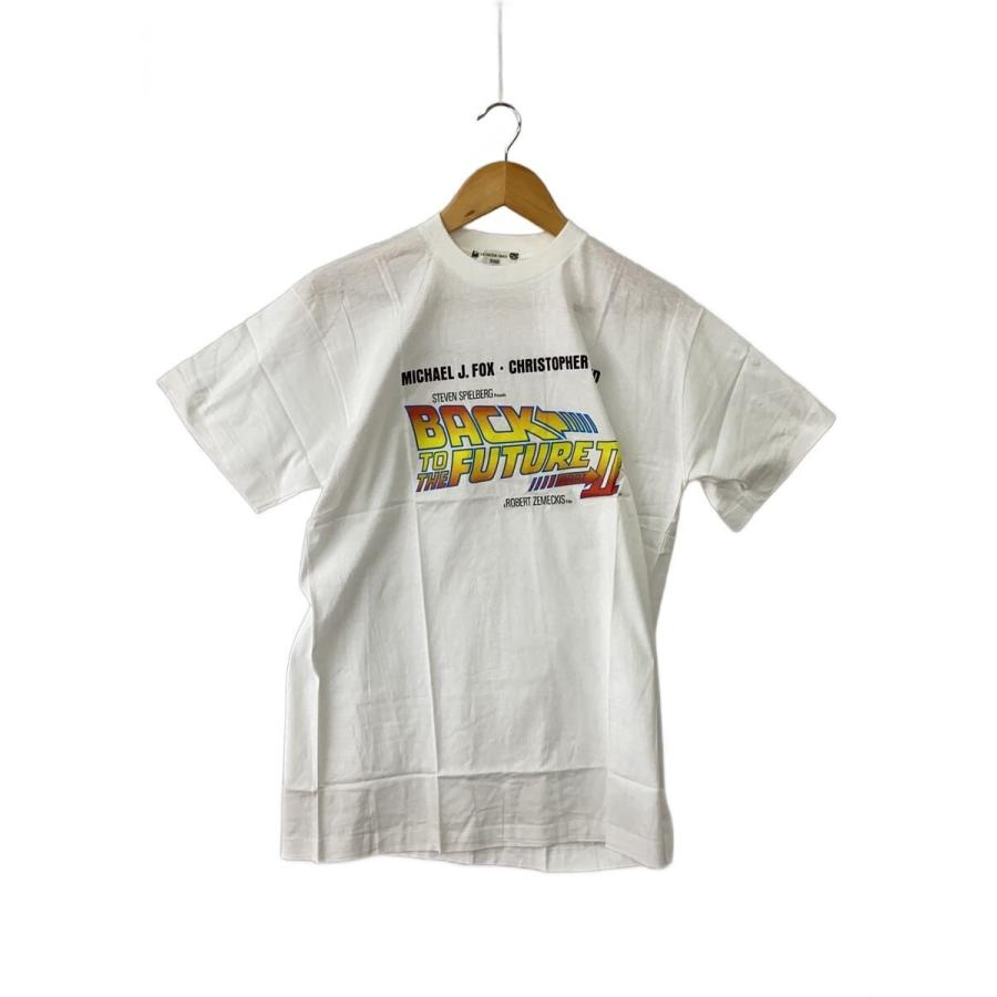 Back to the Future 2/80s〜90s/Tシャツ/--/コットン/WHT/プリント 