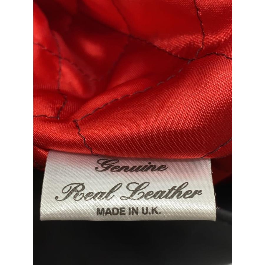 666 Leather Wear◇英国製/白タグ/内側キルティング/ダブルライダース