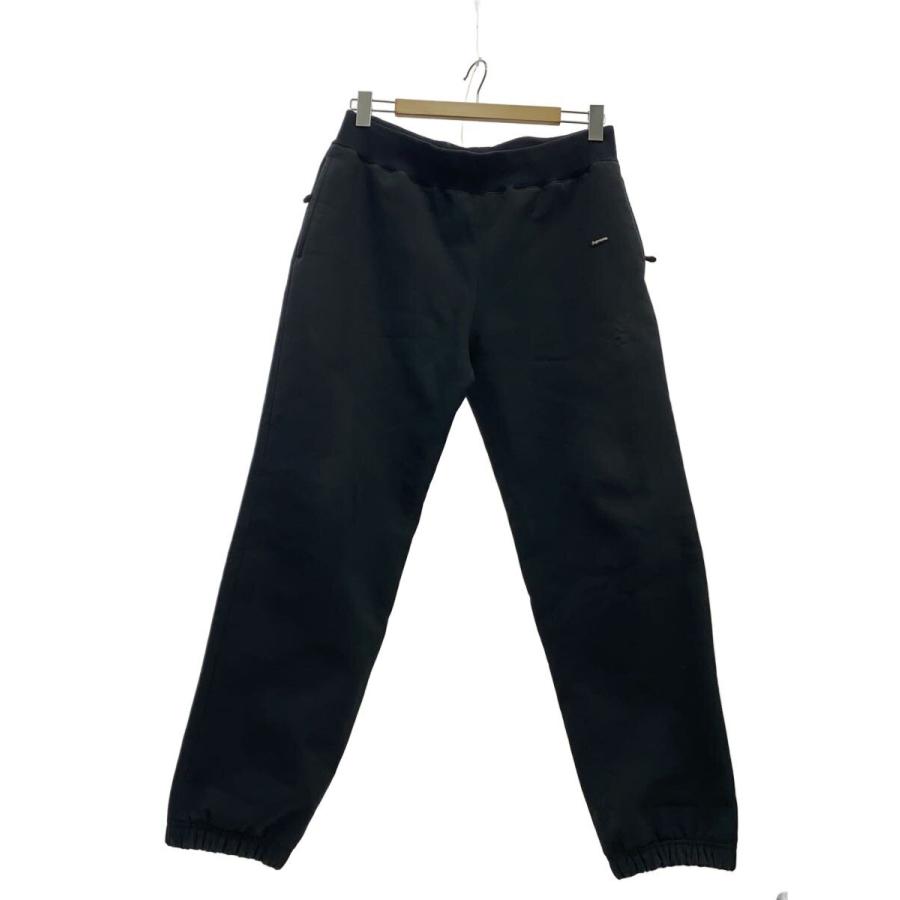 Supreme◇WINDSTOPPER Sweatpant/ボトム/S/ポリエステル/BLK/無地
