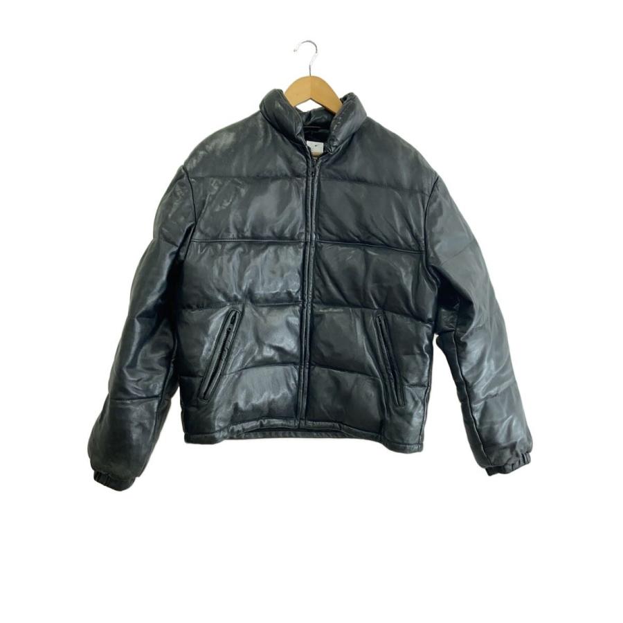 Schott◇90s/VINTAGE/USA製/レザーダウン/ダウンジャケット/40/レザー 