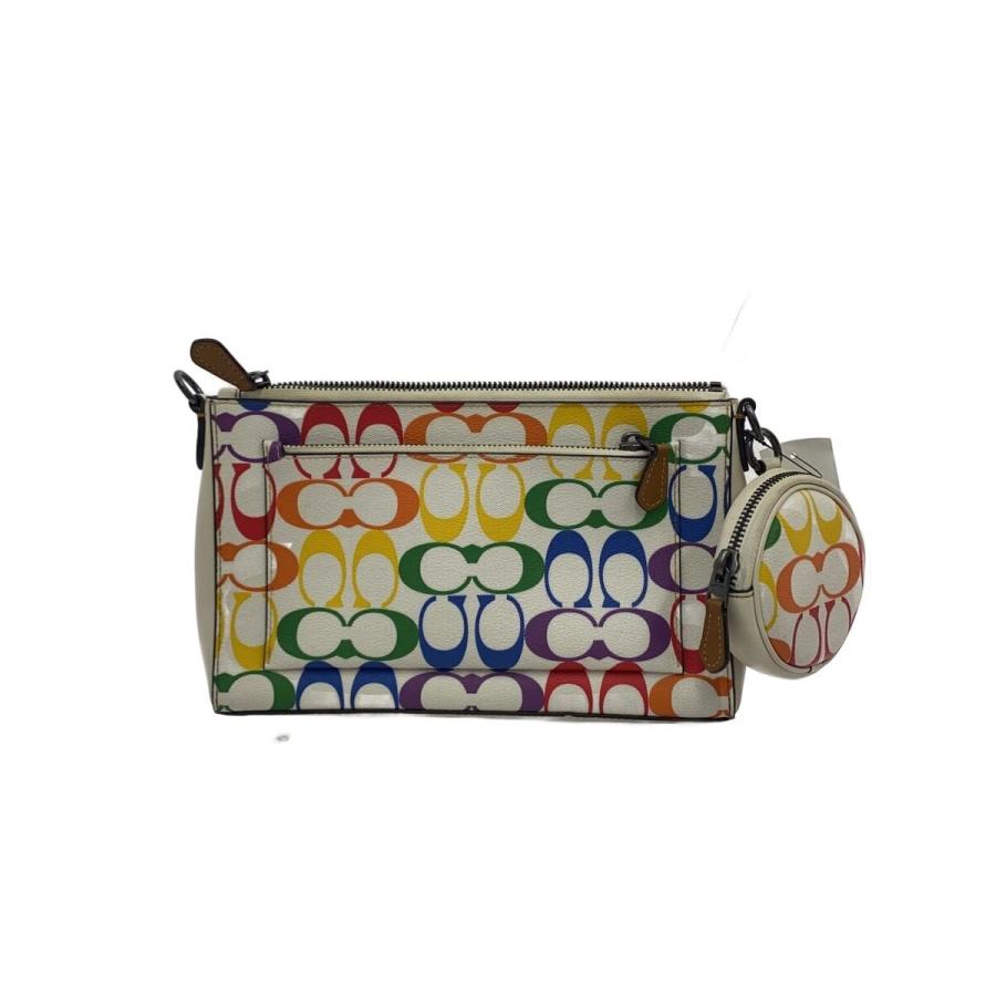 COACH◇ホールデンクロスボディーレインボーシグネチャーショルダー