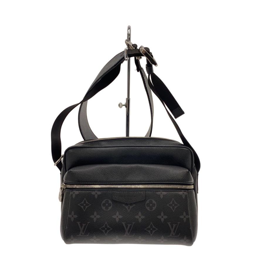 LOUIS VUITTON◇アウトドア・メッセンジャーPM_タイガラマ/PVC/BLK