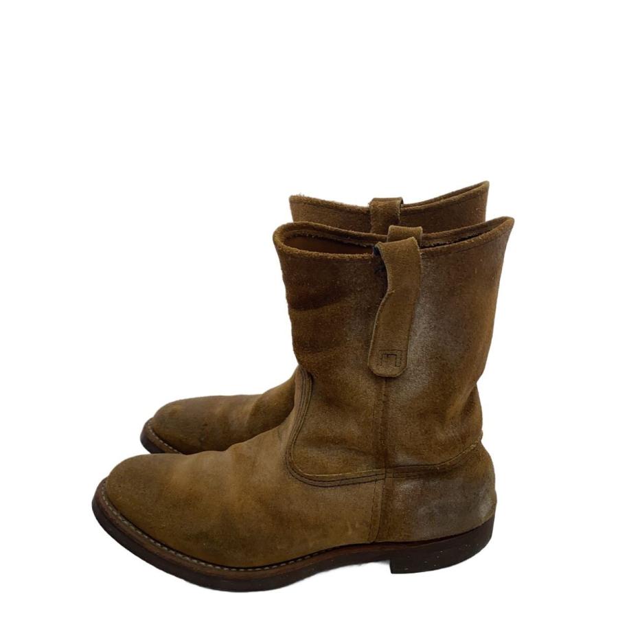 RED WING◇ペコスブーツ・ペコスブーツ/US9/CML/スウェード 