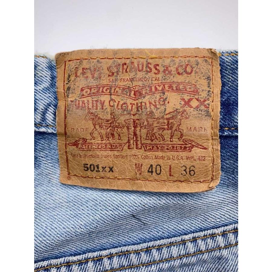 Levi's◇501xx/USA製/02年製/バレンシア/ボタン裏555/ボトム/40/デニム
