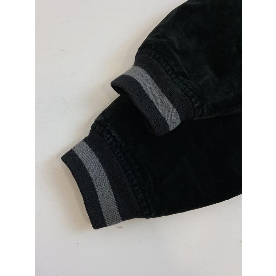 絡繰魂◇スカジャン/L/ベロア/BLK// : セカンドストリートYahoo!店
