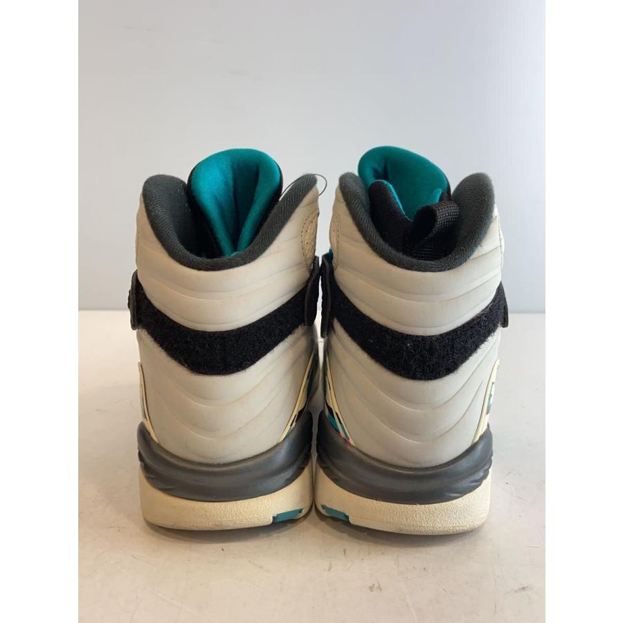 NIKE◇AIR JORDAN 8 RETRO/エアジョーダンレトロ/ホワイト/305381-113