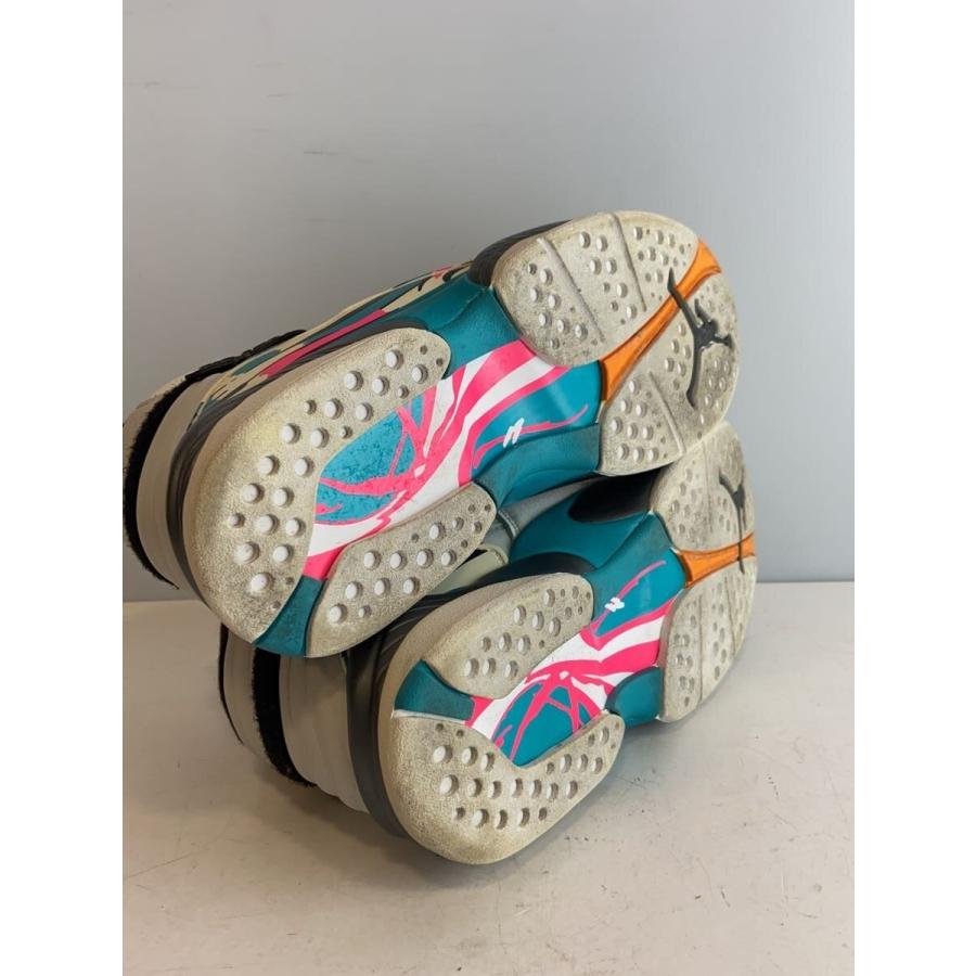 NIKE◇AIR JORDAN 8 RETRO/エアジョーダンレトロ/ホワイト/305381-113