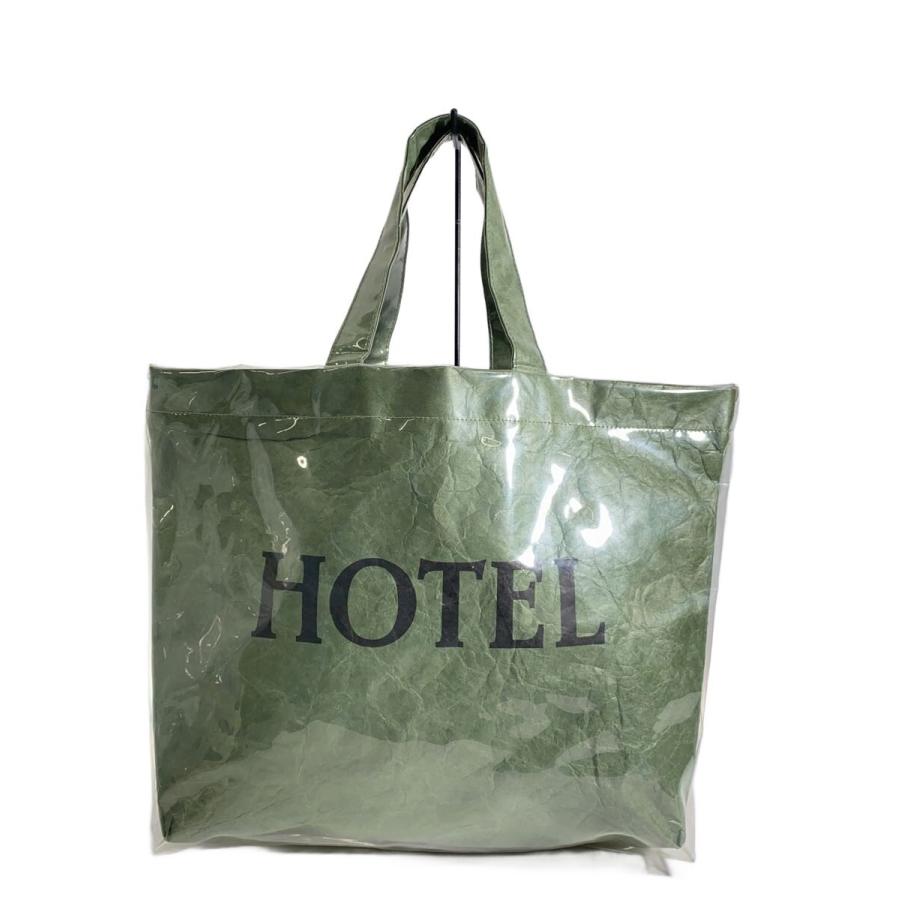 新品【 THE WEEKEND HOTEL 】PVC トートバッグ THE WEEKEND HOTEL/トートバッグ/PVC/GRN : セカンドストリートYahoo