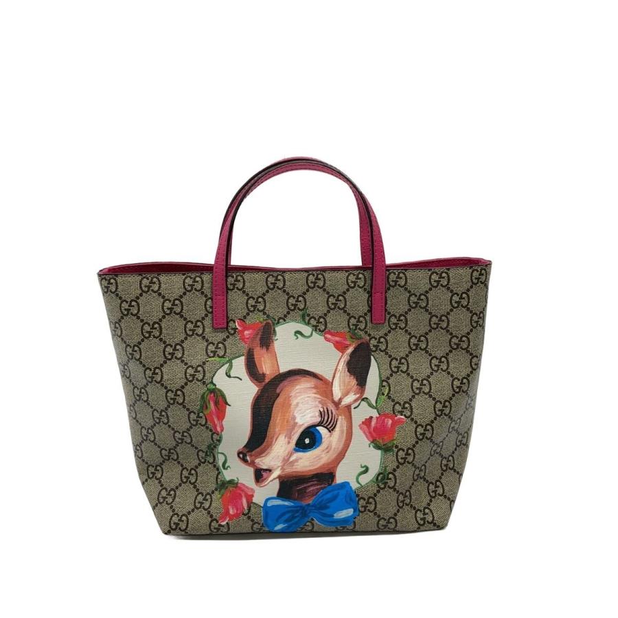 GUCCI◇トートバッグ/PVC/BEG/総柄/410812// : セカンドストリート