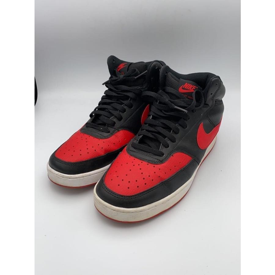 NIKE◇COURT VISION MID_コート ビジョン ミッド/27.5cm/BLK