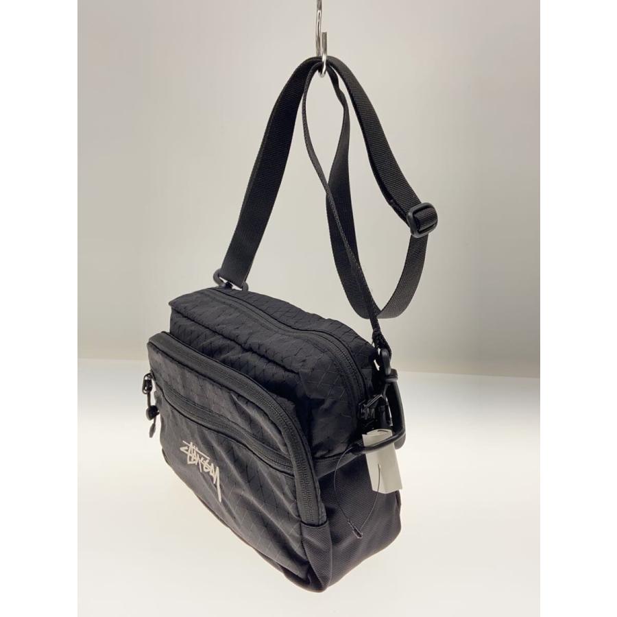 STUSSY◇ショルダーバッグ/ナイロン/BLK// : セカンドストリートYahoo