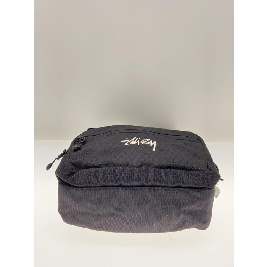 STUSSY◇ショルダーバッグ/ナイロン/BLK// : セカンドストリートYahoo