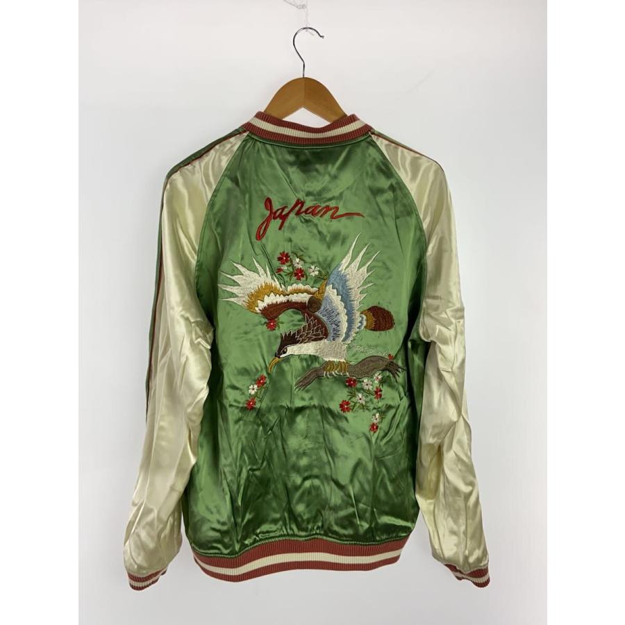 THE FLAT HEAD◇スカジャン/42/レーヨン/BLU/fn-oj-sv003 : セカンド