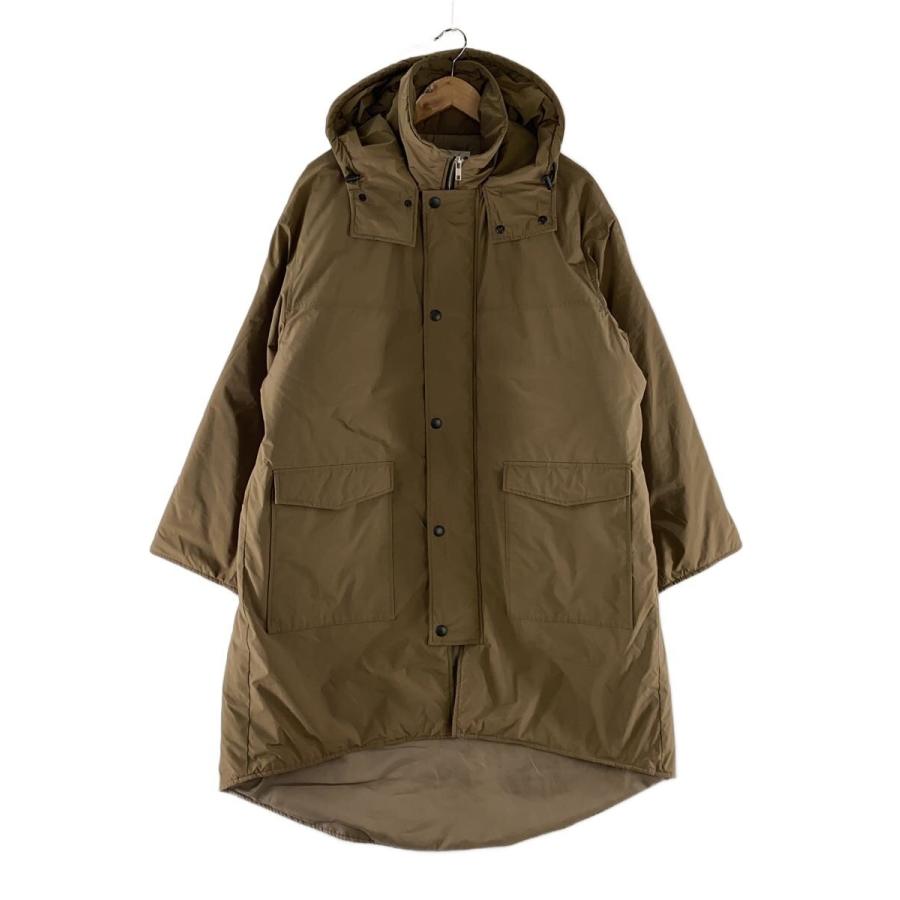 anuke◇Hooded Coat/36/ポリエステル/キャメル/62420001 : セカンド