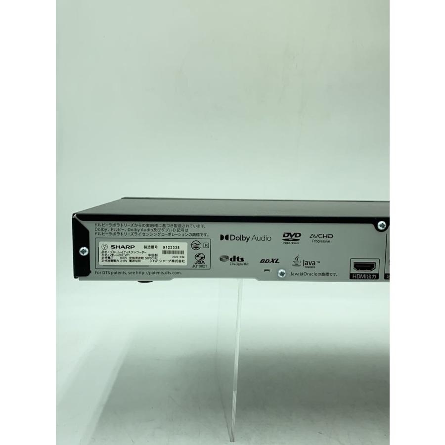 SHARP◇ブルーレイレコーダー AQUOSブルーレイ 2B-C20EW1/2022年製