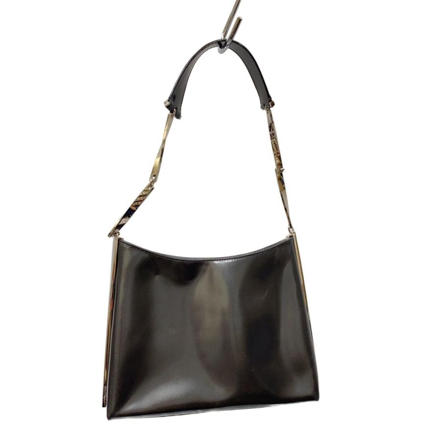 Salvatore Ferragamo◇ハンドバッグ/--/GRY/無地 : セカンドストリート 