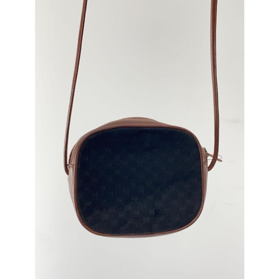 GUCCI◇ショルダーバッグ/レザー/BRW/総柄/29・001・3093/オールド