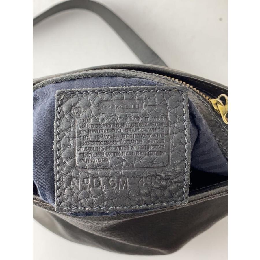 COACH◇ショルダーバッグ/レザー/BRW/無地/4907/オールドコーチ/ソノマ 