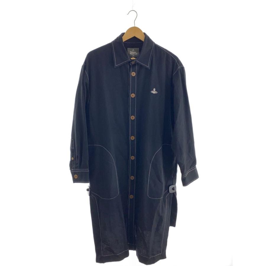 Vivienne Westwood MAN◇コート/44/ウール/BLK/プリント/VW-LP-86922