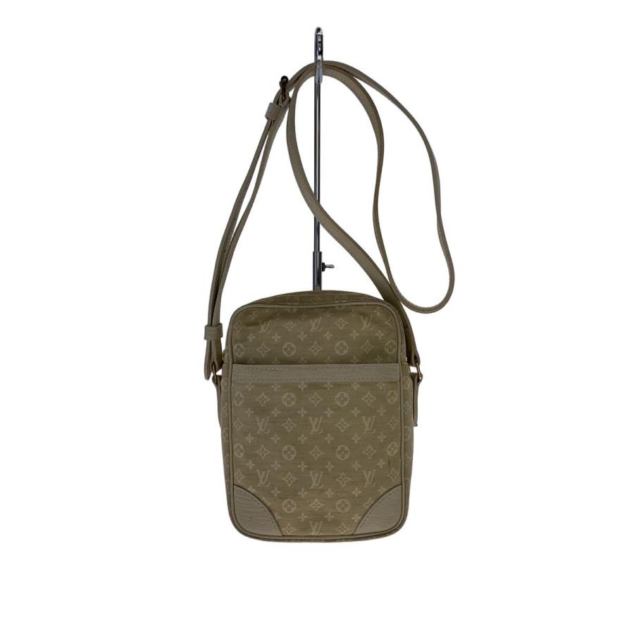 LOUIS VUITTON◇ダヌーブ_モノグラム・ミニ・ラン/キャンバス/WHT