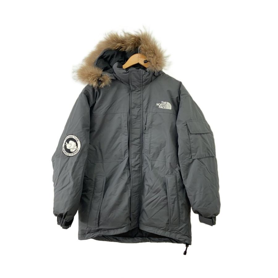 ノースフェイスジャケット THE NORTH FACE◇ダウンジャケット/L/ナイロン/GRY/無地/391239