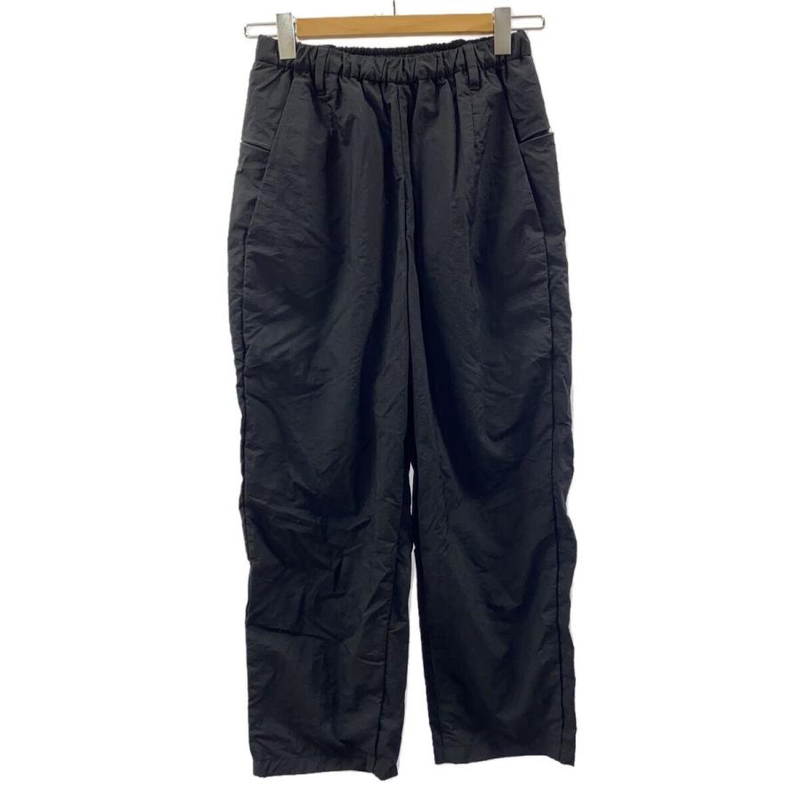TEATORA◇WALLET PANTS PACKABLE/ウォレットパンツ/0/ナイロン/BLK/TT