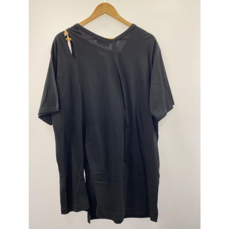 yohji yamamoto POUR HOMME◇カットソー/3/コットン/BLK/無地/HP-T33