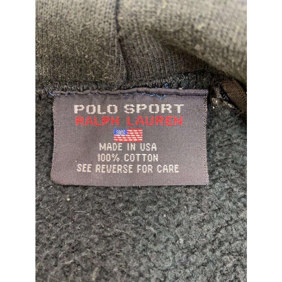 POLO SPORT◇パーカー/L/コットン/BLK/無地/rn41381 : セカンド POLO SPORT◇パーカー/L/コットン/BLK/無地/rn41381 : セカンド