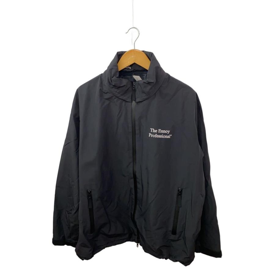 the ennoy professional◇ナイロンジャケット/L/ナイロン/BLK/無地  