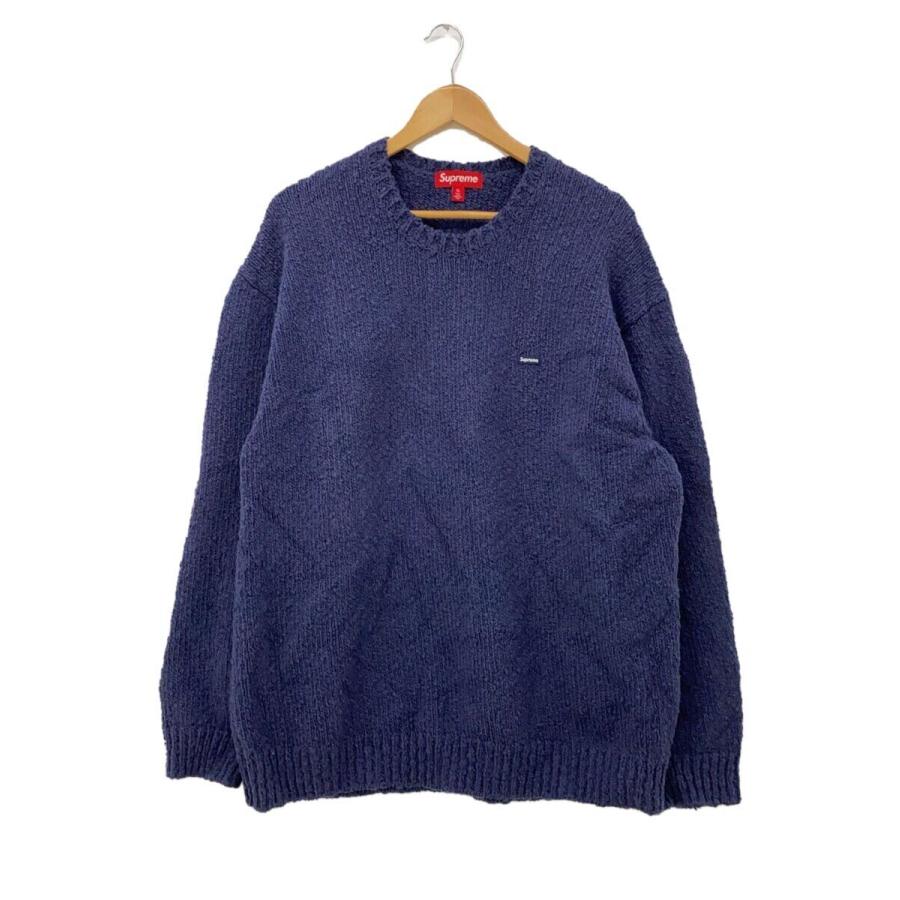 Supreme / ニット・セーター(厚手)/S/コットン/NVY/Boucle Small Box Sweater Supreme◇24SS/Boucle Small Box Sweater/ニット・セーター(厚手)/XL