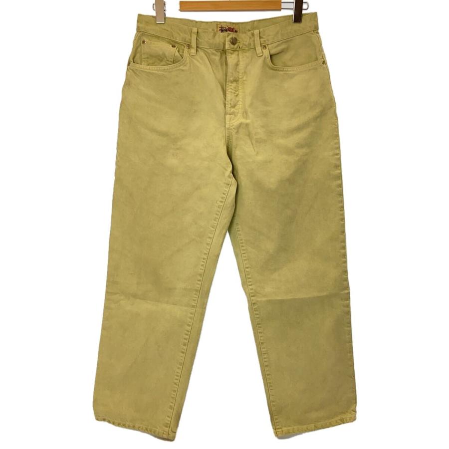 STUSSY◇ボトム/32/コットン/GRN/116606/23SS/DOUBLE DYE BIG OL JEANS