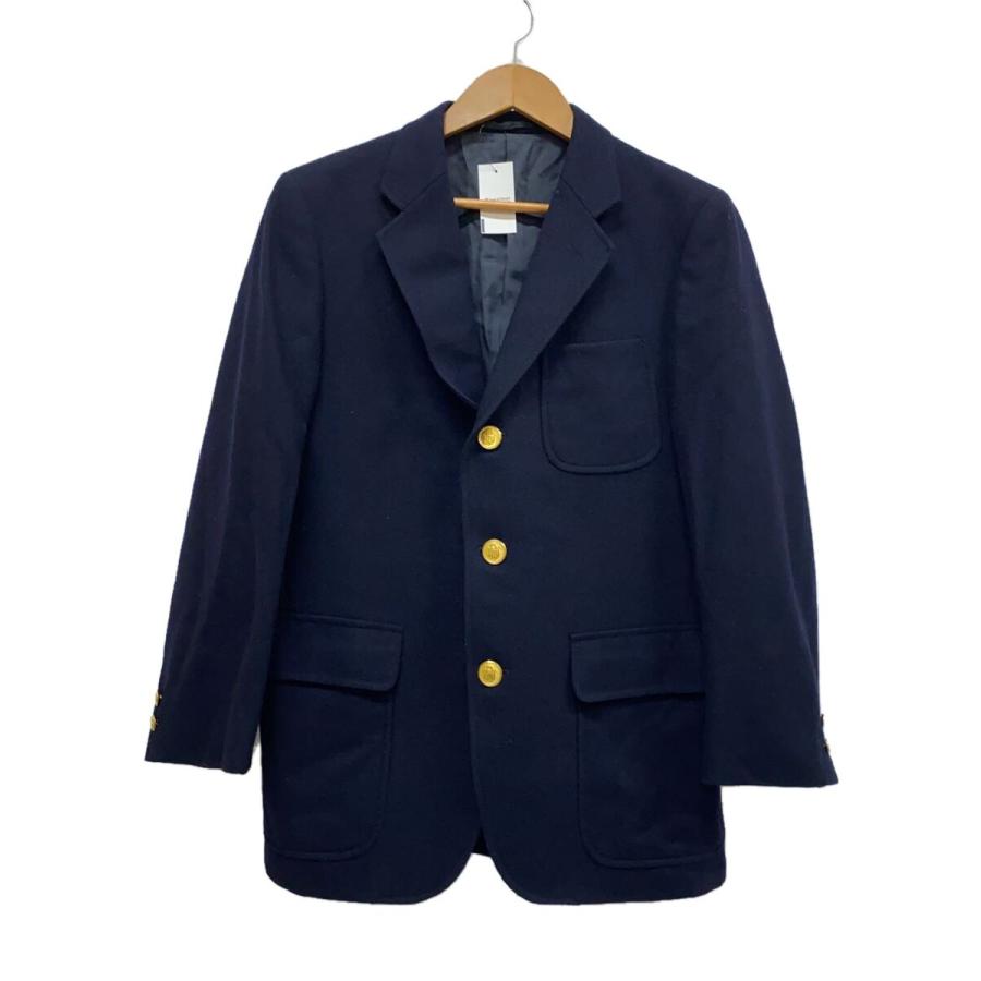 ◇ブルドッグ 金ボタン◇J.PRESS ウール 段返り3B 紺ブレザー J.PRESS◇ 【