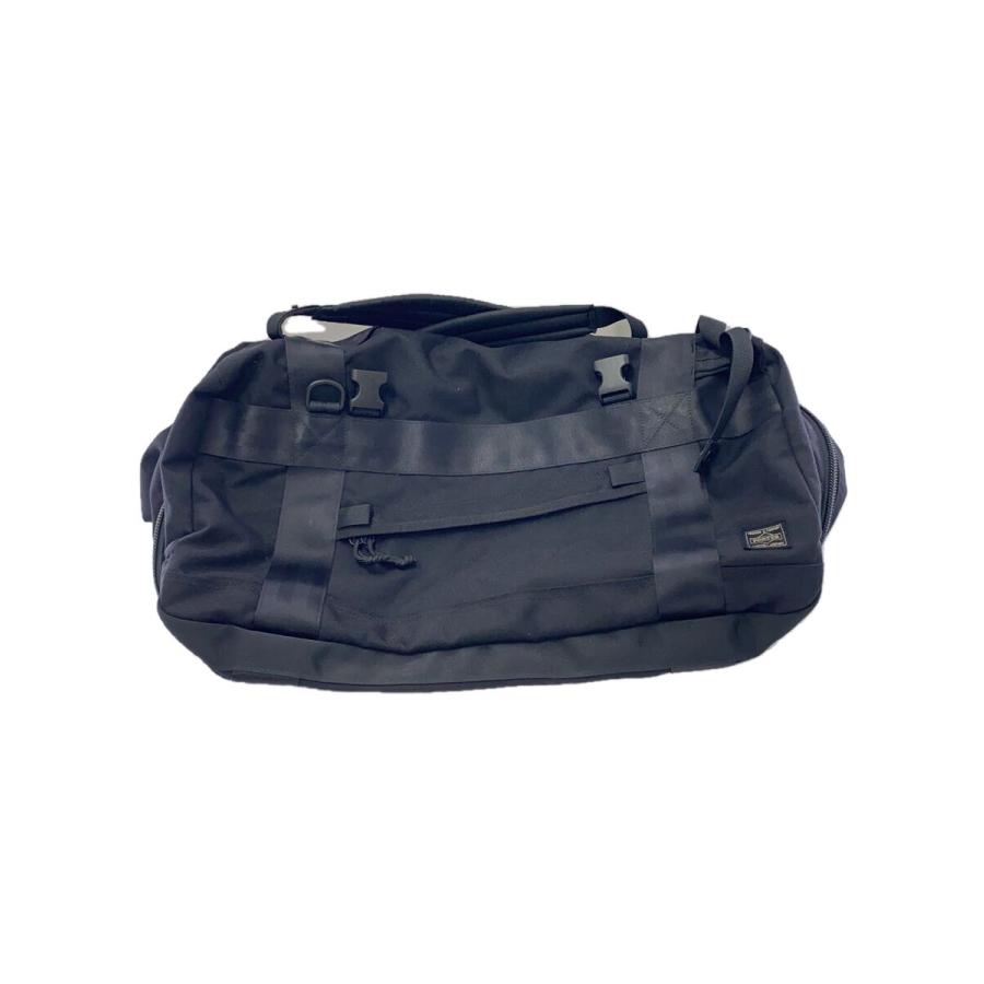 ポーター　ボストンバック PORTER◇ボストンバッグ/ナイロン/BLK/無地/3WAY DUFFLE BAG/BOOTH